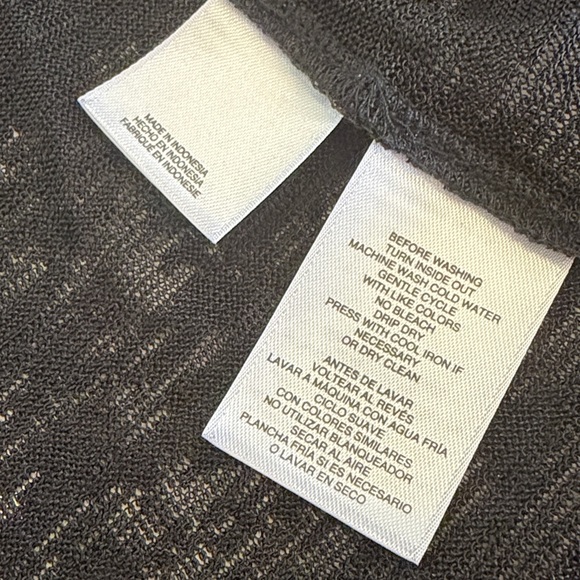 Kasper Elegant Black Knit Cardigan - Picture 5 of 9